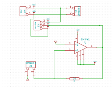 Schéma électronique Kicad